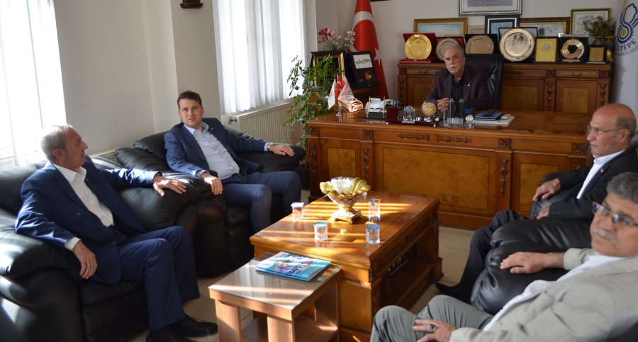 KAYMAKAM CIDIROLU, ODA/BORSA BAKANLARINI ZYARET ETT