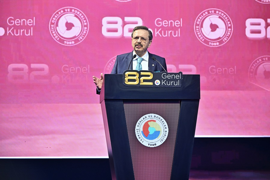 KIZILTEPE T�CARET BORSASI,TOBB 82. MAL� GENEL KURULUNDA